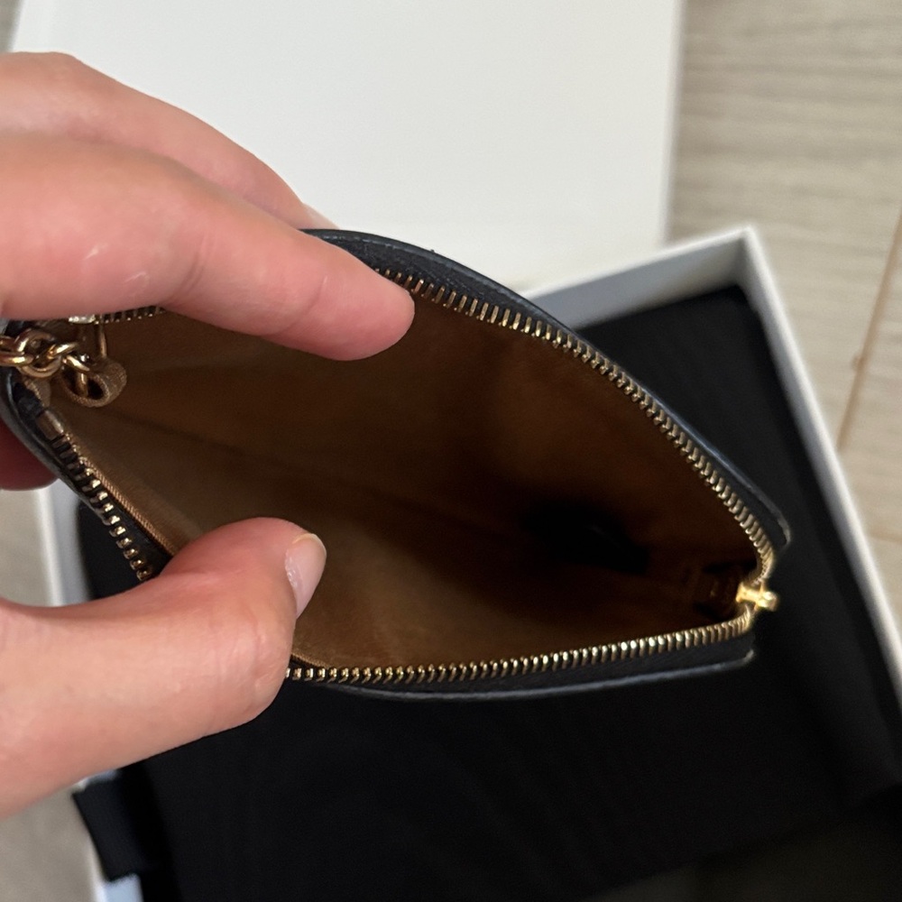 Celine Dark Brown Monogram Key Holder - Picture 7 of 8